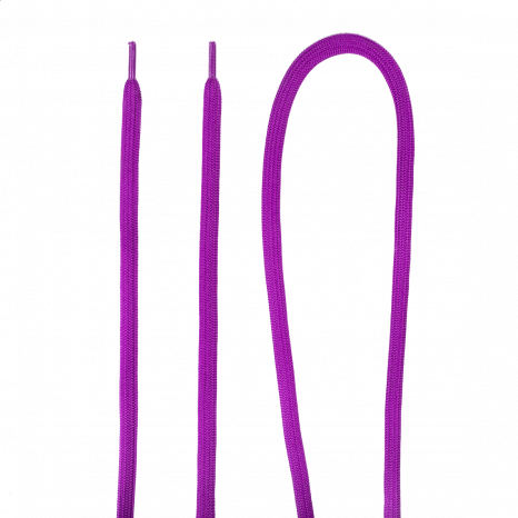 Sznurówki cyklamenowe